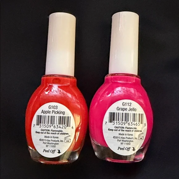 5 brand new Broadway Gel Strong Nail Polish in different shades - Picture 7 of 9